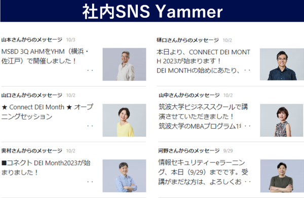 社内SNS Yammer