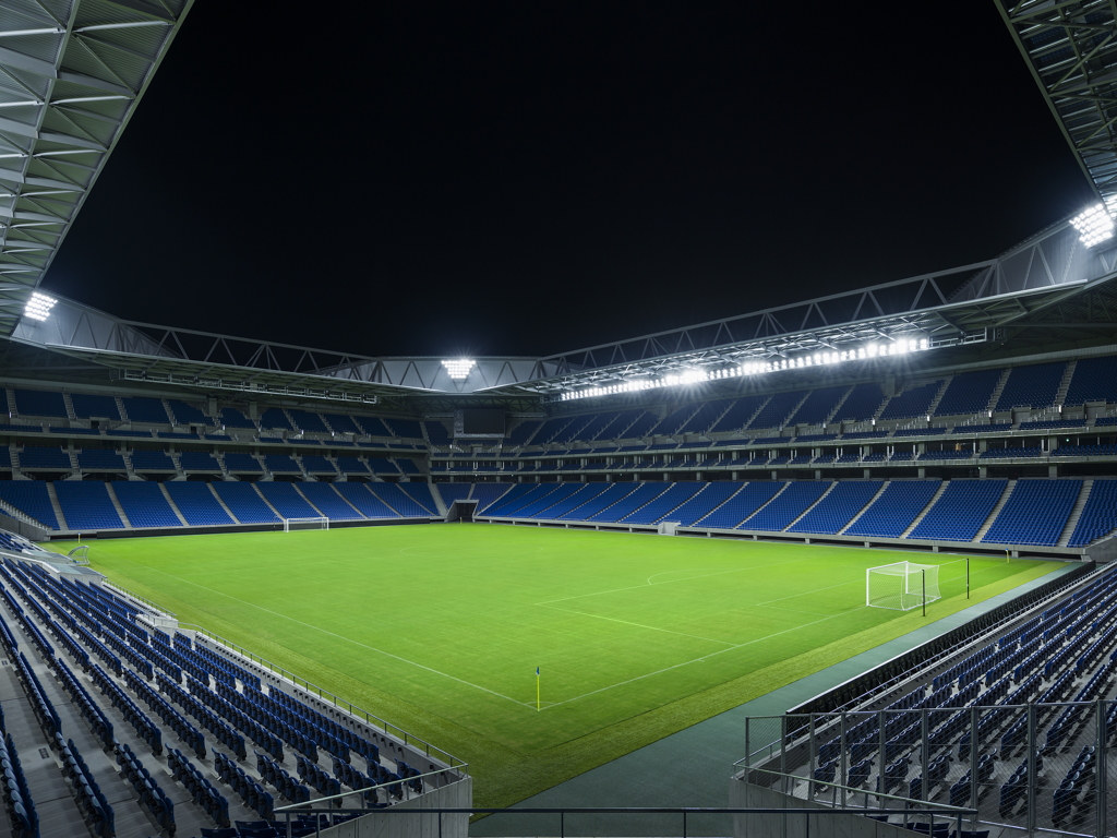 写真:スタジアム(夜間)