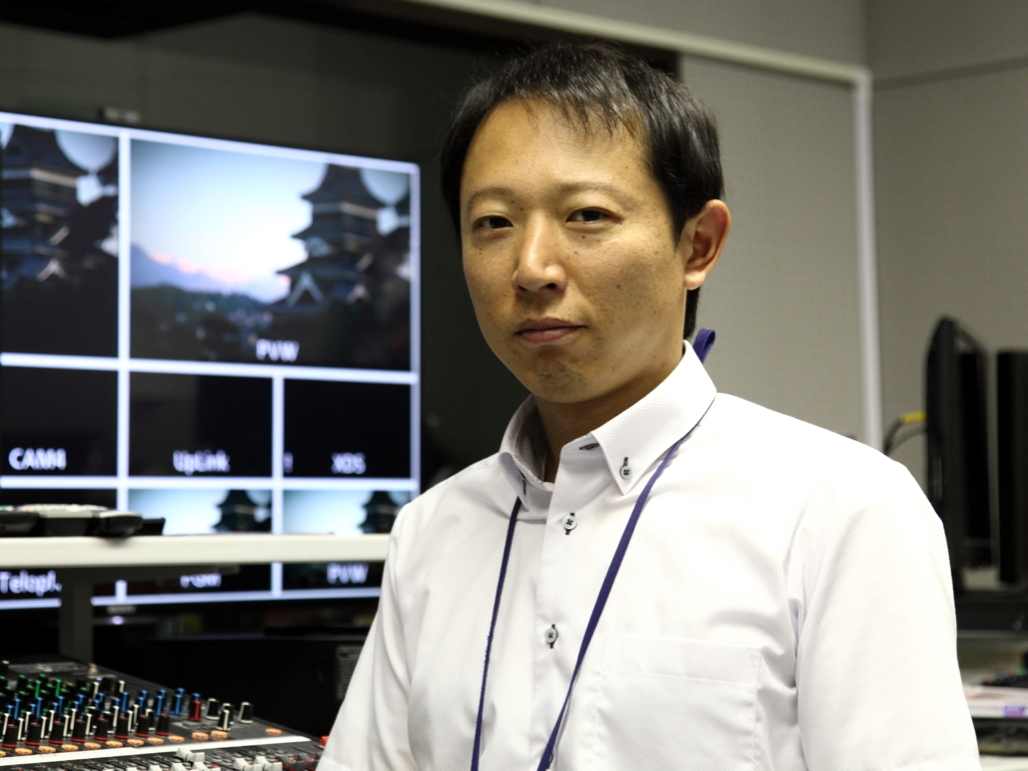 写真:株式会社テレビ松本ケーブルビジョン 制作部 金井孝幸 係長様