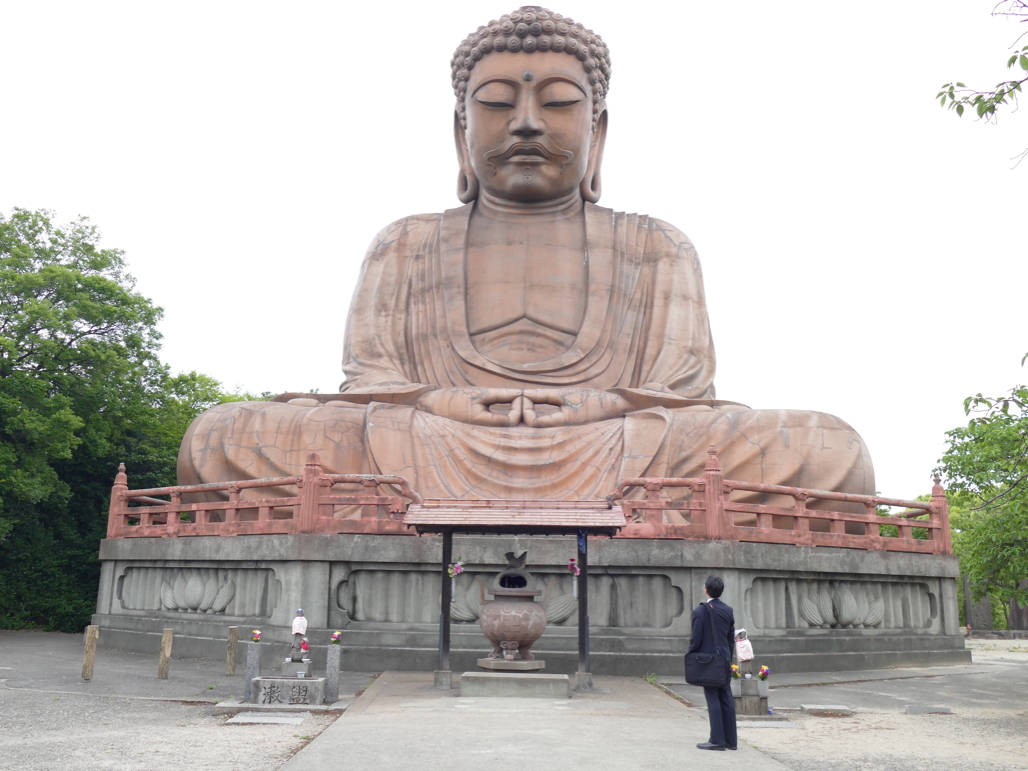 写真:東海市のシンボルにもなっている聚楽園大仏