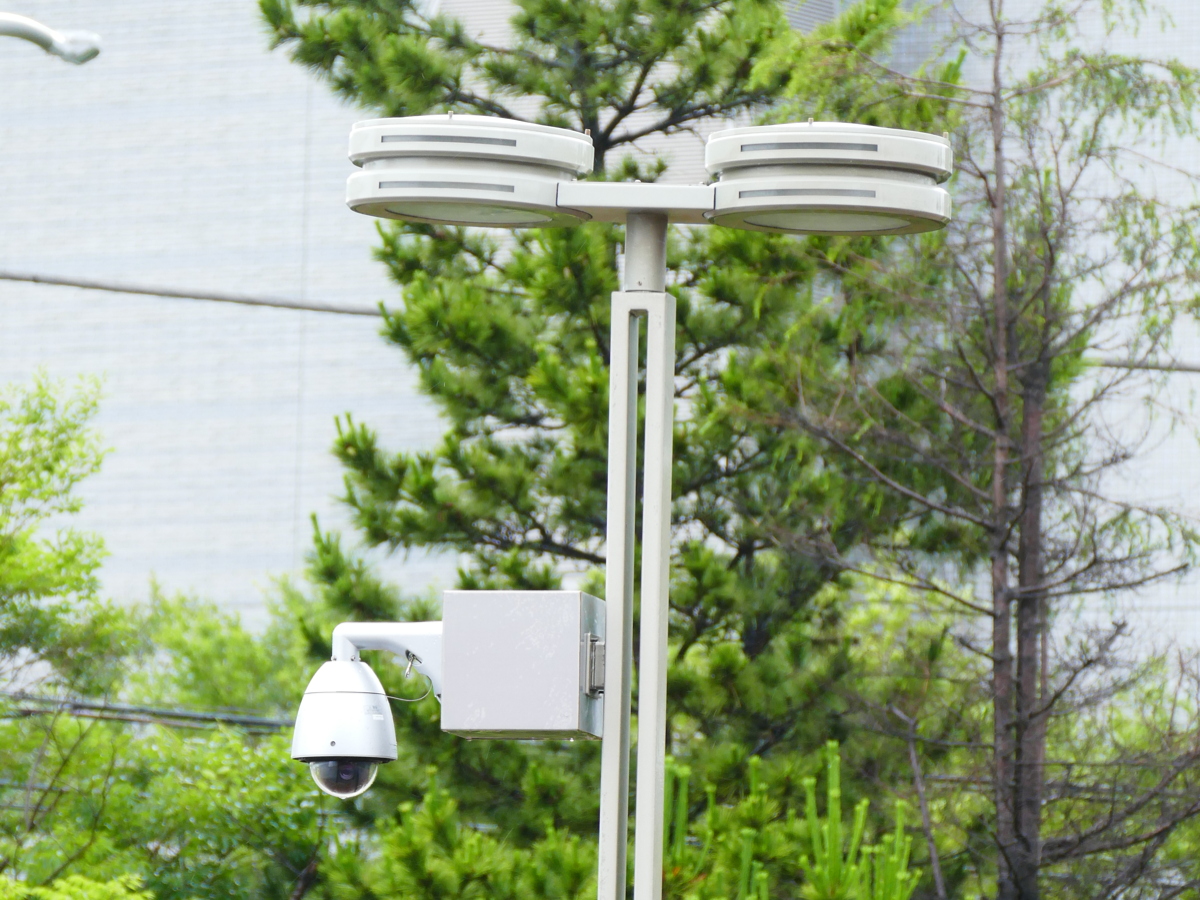 写真:屋外ドームカメラ(WV-SW395AJ)