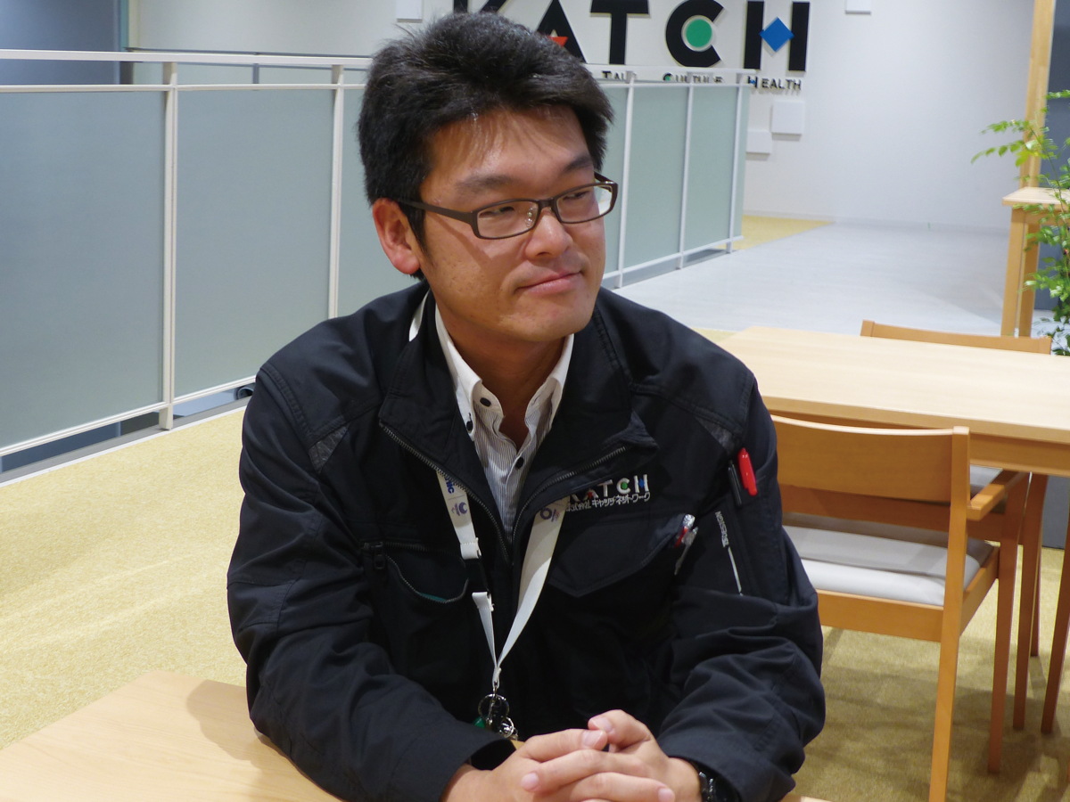 写真:株式会社キャッチネットワーク コンテンツ制作本部 制作技術課 加藤祐介 様