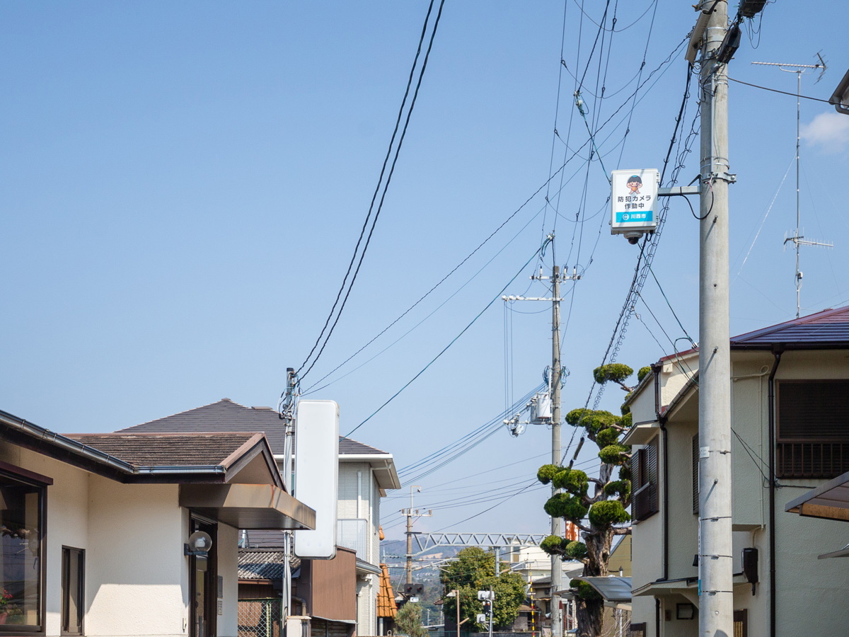 写真:通学路の各所に設置