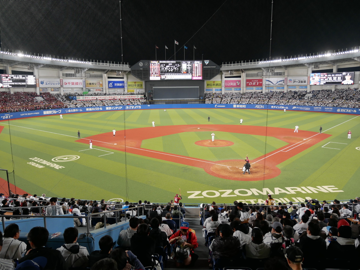 写真:ZOZOマリンスタジアム