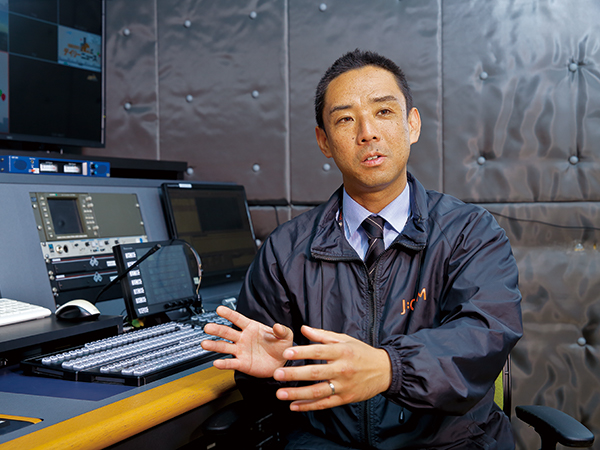 写真：株式会社ジュピターテレコム コミュニティチャンネル部 東京メディアセンター 小金井事務所 東京制作グループ 宮田 晋太郎 様