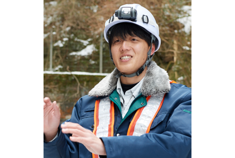 写真:トンネル設計事業部 トンネル設計課 杉井 直人 様