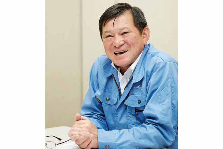 写真:株式会社内外測技 代表取締役社長 上田 範久 様