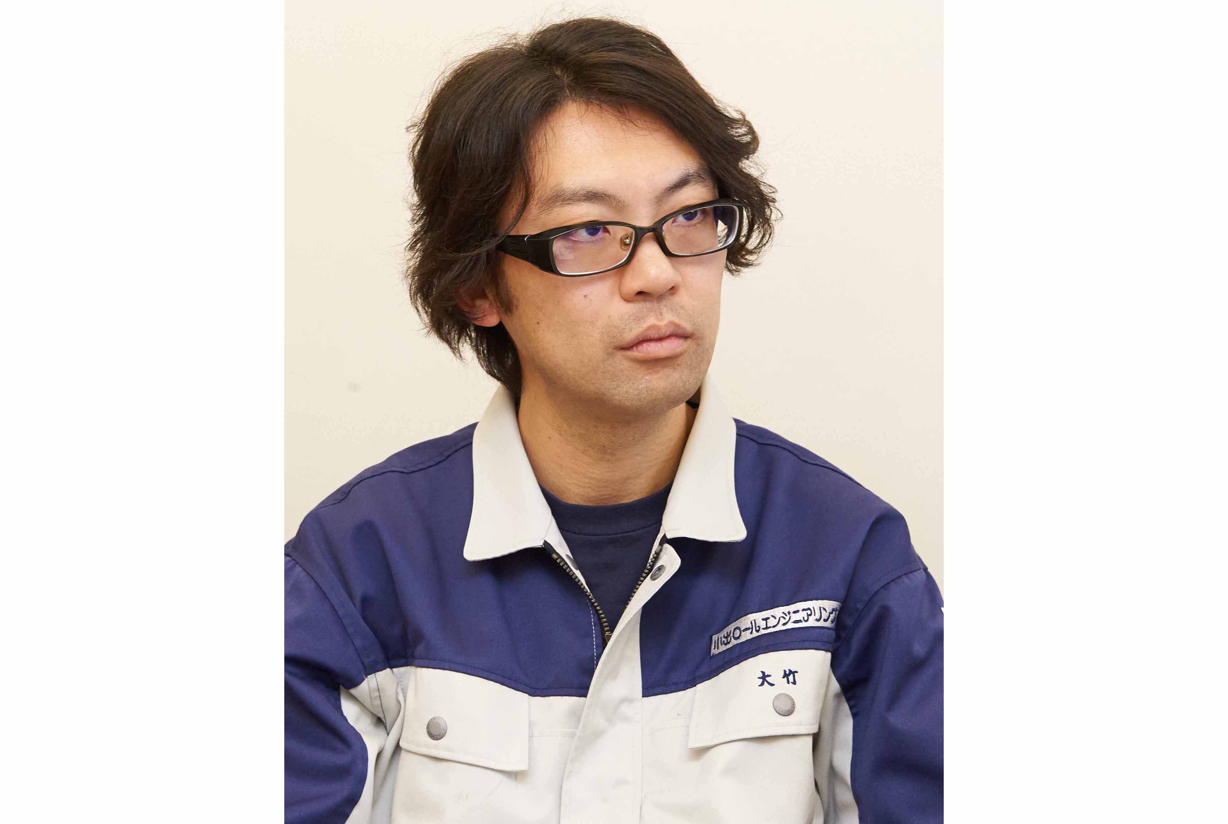 写真:小出ロールエンジニアリング株式会社 エンジニアリング事業部 資材課 大竹 秀和 様