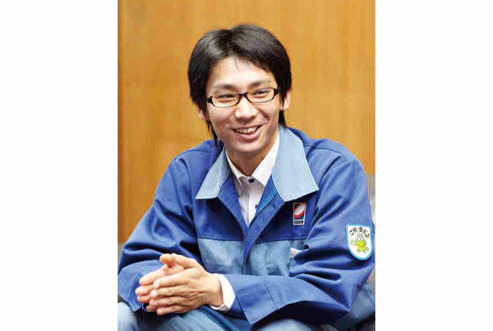 写真:コスモ松山石油株式会社 松山工場 工務課 泉 洋輔 様