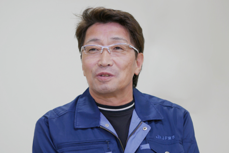 写真:宮古漁業協同組合 市場販売 部長 坂下 尚司 様