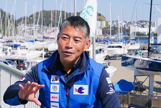 写真:海洋冒険家 白石 康次郎 さん