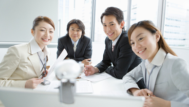 ビデオ会議画像