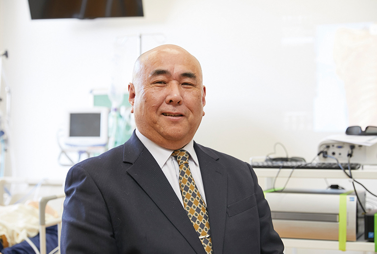 人物写真:学校法人 高知学園 高知リハビリテーション専門職大学 副学部長 教務部長 准教授 濱田 和範 先生