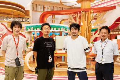 写真:福岡放送 技術局 制作技術部の皆様
