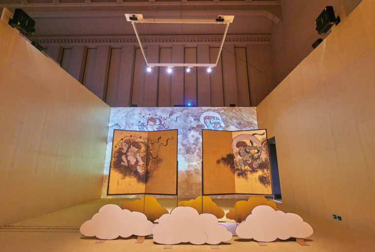 写真:風神雷神図屏風