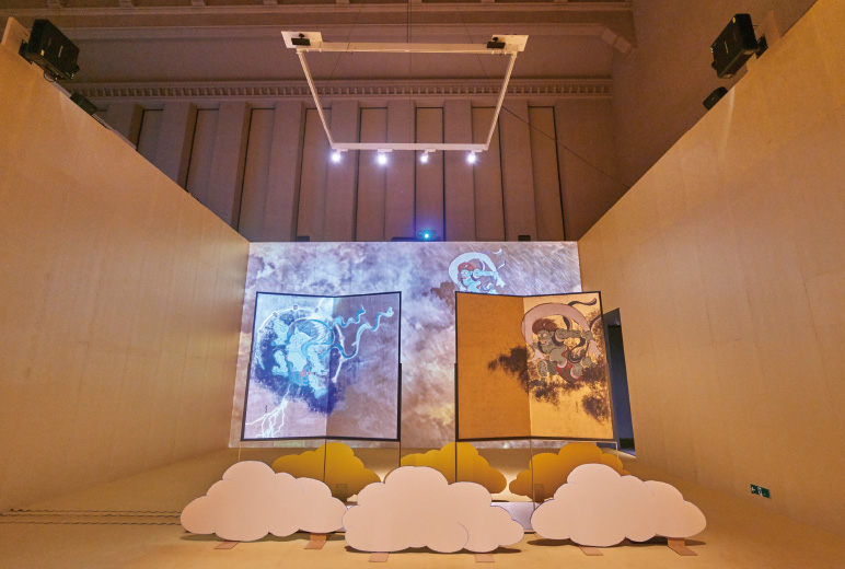 写真:風神雷神図屏風
