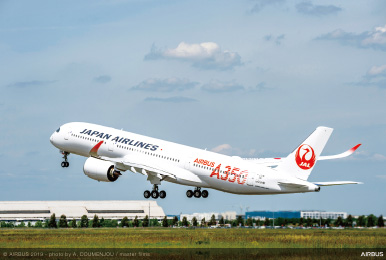 写真:JAL機