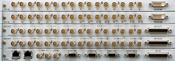 メインフレーム背面端子部