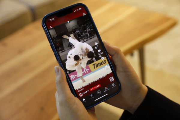 写真:“一本”の名シーンをショート動画でSNS配信