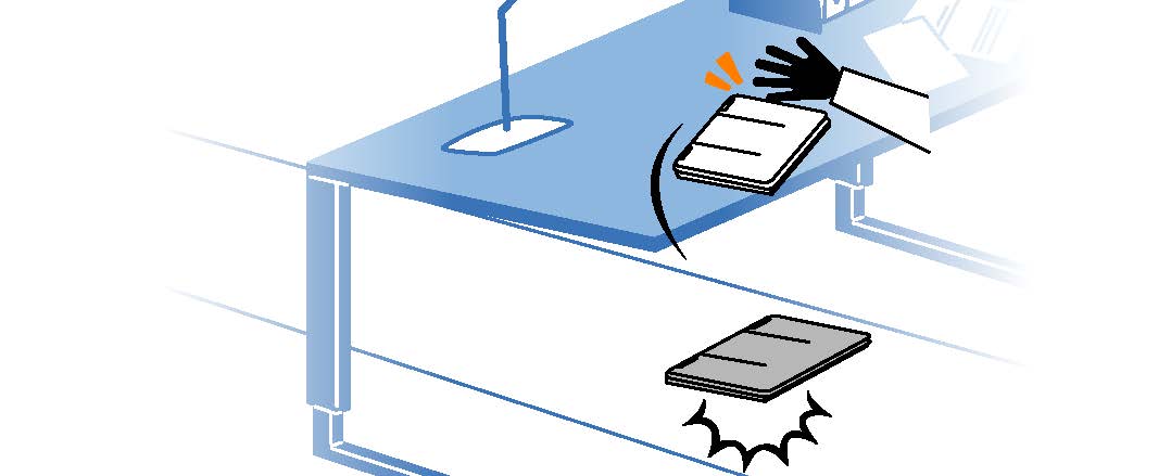76㎝落下試験イラスト