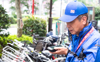 写真:高性能マイク