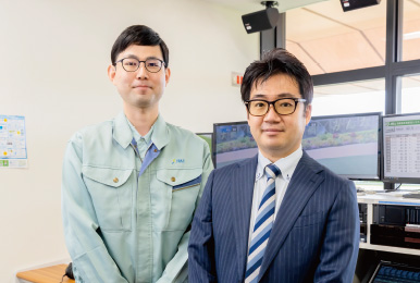 写真:甲斐様と青木様