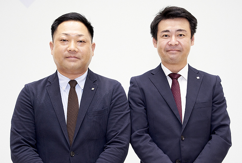写真:藤森様と川島様