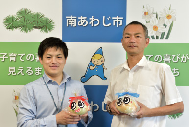 南あわじ市役所 危機管理部 危機管理課 係長 奈良 雄規様（右） 南あわじ市役所 危機管理部 危機管理課 主事 沖 冴紀 様（左）