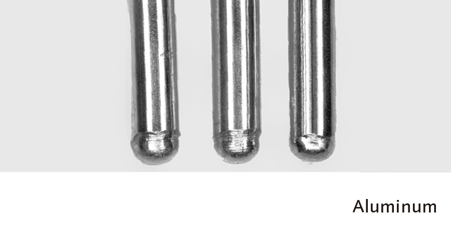 welding sampled (aluminum)