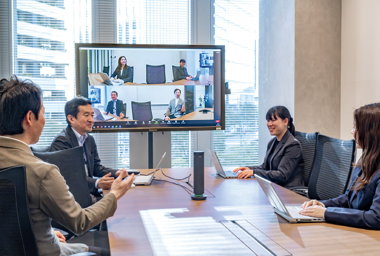 写真:会議風景