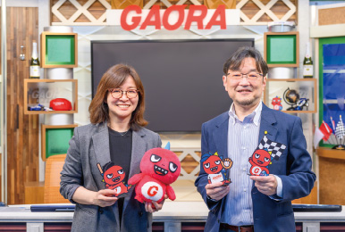 株式会社GAORA 総合技術部長 吉岡 謙一様(写真右)総合技術部 部長代理 田中 康子様(写真左)
