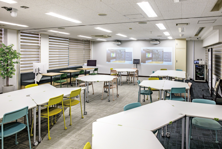 写真:共創空間として使用されるEdu Co×Lab