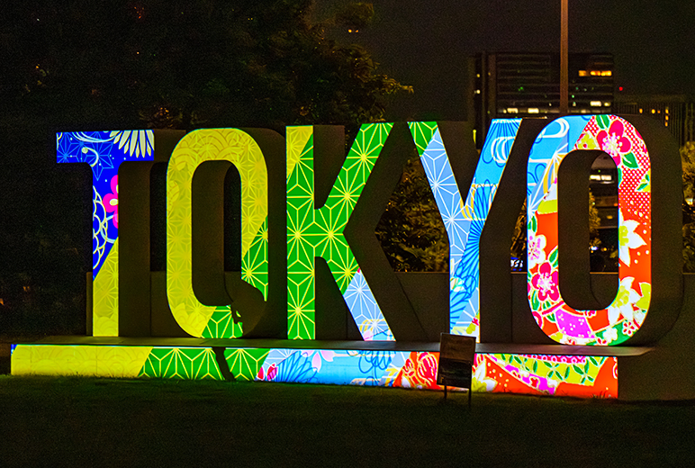 写真：色彩豊かな映像で日本らしさを表現