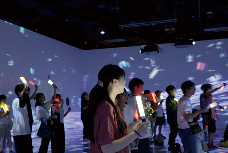 写真：会場