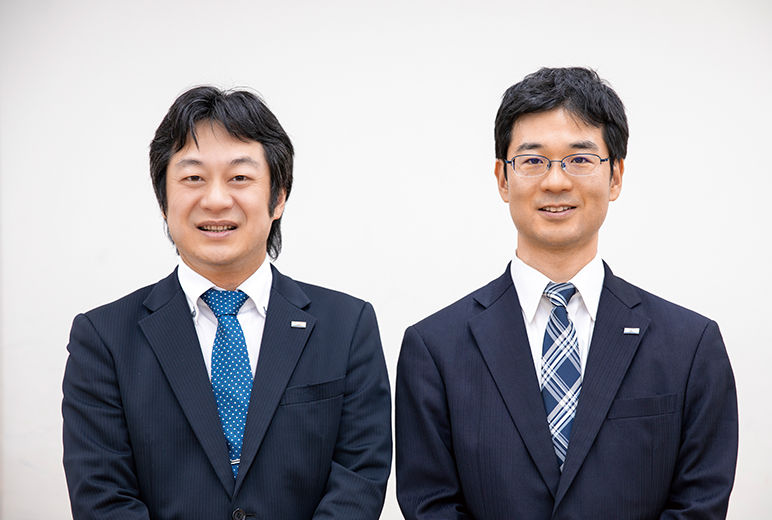 株式会社ヒューマレッジ (木村塾)大和 克成 様(写真左) 、松林 信孝 様(写真右)