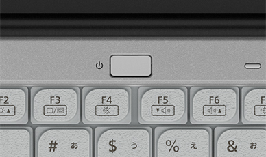 FCの電源ボタン