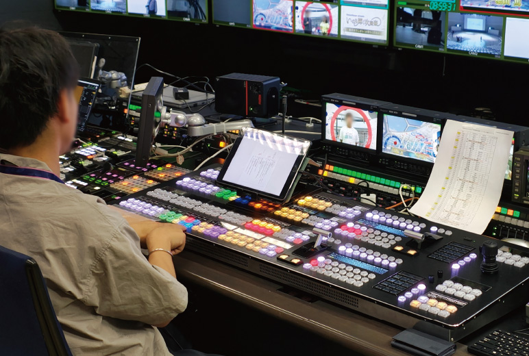 リモートプロダクションを行う関西テレビ放送株式会社様のコントロールパネルKairos Control