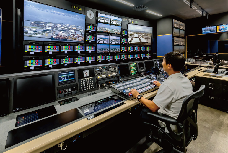 読売テレビ放送株式会社様で使われるコントロールパネルKairos Control