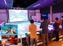 写真:映像・音響・照明設備を納入した新アトラクション「ナガシマ釣りスピリッツ伝説の白鯨を追え」