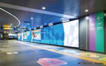 写真:渋谷駅のビッグサイネージプレミアム