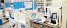 写真:顔認証付きカードリーダー