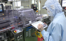 写真：製造工程管理システム