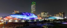 あなぶきアリーナ香川 プロジェクションマッピング 2025